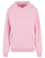 Dames Hoodie Build Your Brand Fluffy BY289 Soft Pink